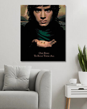 Painting by Numbers Zuty Painting by Numbers Frodo With The Ring (Lord Of The Rings) - 3