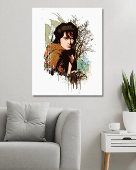 Pintura por números Zuty Pintura por números Painted Frodo (Lord Of The Rings) - 3