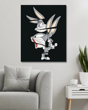 Dipingere con i numeri Zuty Dipingere con i numeri Bugs Bunny astratto (Looney Tunes) - 3