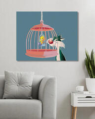 Schilderen op nummer Zuty Schilderen op nummer Sylvester en Tweety in de kooi (Looney Tunes) - 2