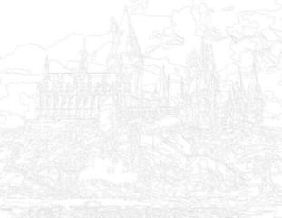 Painting by Numbers Zuty Painting by Numbers The View Of The Warts (Harry Potter) - 1