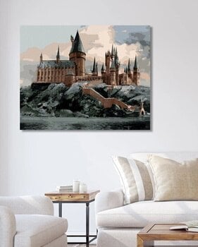 Picturi pe numere Zuty Picturi pe numere Vedere la Hogwarts (Harry Potter) - 3