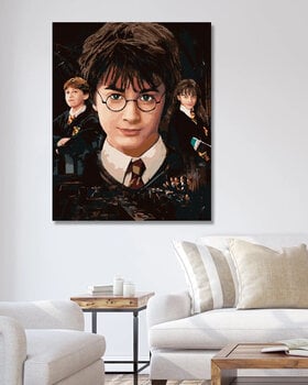 Peinture par numéros Zuty Peinture par numéros Harry Potter, Hermione et Ron - 3