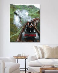 Maalimine numbrite järgi Zuty Harry Potter Hanging From A Flying Car And The Warts Express - 2