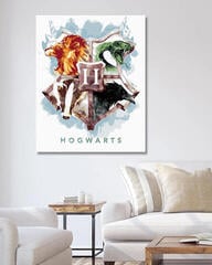 Malowanie po numerach Zuty Malowanie po numerach Herb z wydziałami Hogwartu (Harry Potter) - 2
