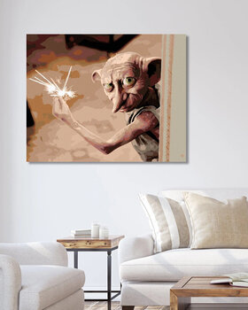 Pintura por números Zuty Pintura por números Charming Dobby (Harry Potter) - 3