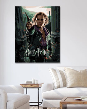 Pintura por números Zuty Pintura por números Harry Potter And The Relic Of Death Poster – Hermione - 3
