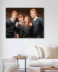 Peinture par numéros Zuty Peinture par numéros Fred, George, Ron et Ginny Weasley (Harry Potter) - 2