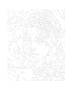 Peinture par numéros Zuty Peinture par numéros Portrait d'Hermione au regard sévère (Harry Potter) - 2