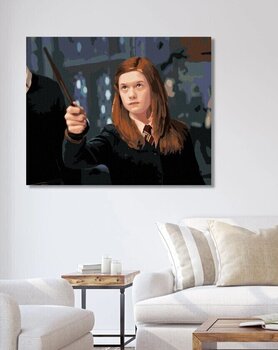Slikanje po številkah Zuty Slikanje po številkah Ginny s palico (Harry Potter) - 3