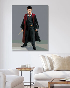 Painting by Numbers Zuty Painting by Numbers Harry Potter In A Robe With A Wand - 3