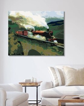 Painting by Numbers Zuty Painting by Numbers Painting Of The Hogwarts Express (Harry Potter) - 3