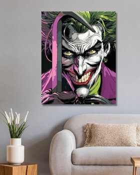 Schilderen op nummer Zuty Schilderen op nummer Joker met koevoet (Batman) - 3