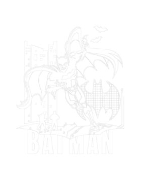 Schilderen op nummer Zuty Schilderen op nummer Tekenfilm Batman III - 2
