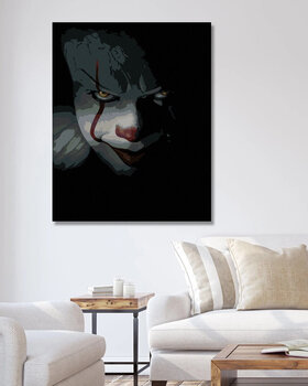 Painting by Numbers Zuty Painting by Numbers Scary Look Pennywise (It) - 3