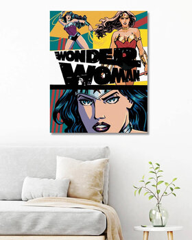 Maalaa numeroiden mukaan Zuty Maalaa numeroiden mukaan Wonder Woman 3X Poster - 3