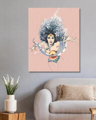 Pintura por números Zuty Pintura por números Floral Wonder Woman - 2