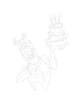 Maalaa numeroiden mukaan Zuty Maalaa numeroiden mukaan Scooby With Birthday Cake (Scooby Doo) - 2