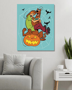 Painting by Numbers Zuty Painting by Numbers Shaggy And Scooby-Doo On A Pumpkin - 3