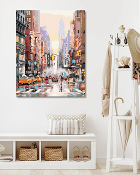 Painting by Numbers Zuty Painting by Numbers New York Street And Yellow Cabs (Richard Macneil) - 3