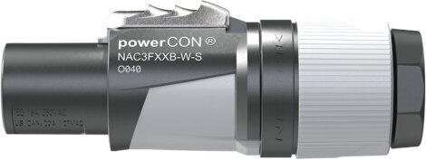 Conector Speakon Neutrik NAC3FXXB-W-S Conector Speakon - 3