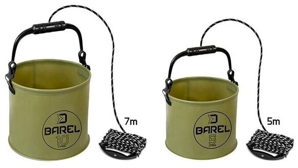 Otros aparejos de pesca y herramientas Delphin EVA Bucket BAREL 5 L 20 cm - 2