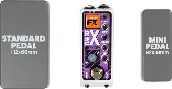 Guitar Effect Rainger FX Flanger-X Guitar Effect - 8