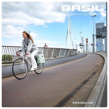 Fietstas Basil SoHo Nordlicht MIK Dubbele fiets reistasje Night Black 41 L - 9