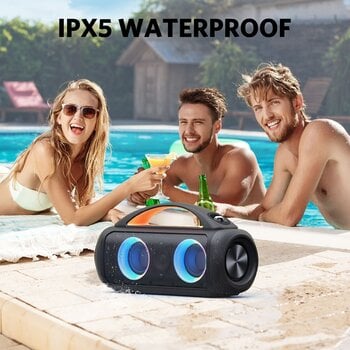 Coluna portátil EarFun UBoom Raver SP201 Bluetooth Coluna portátil Black - 7