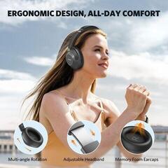 Ασύρματο Ακουστικό On-ear EarFun Wave Pro HP200B Black Ασύρματο Ακουστικό On-ear - 6