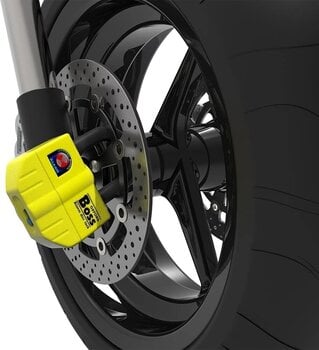 Motorslot Oxford Big Boss Alarm Disc Lock 16mm Yellow Slot - 5