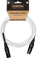 Microphone Cable Cascha Standard Line Microphone Cable White - 7