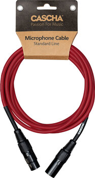 Cable de micrófono Cascha Standard Line Microphone Cable Rojo 9 m Cable de micrófono - 8