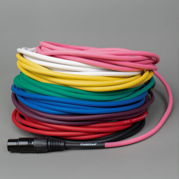 Cable de micrófono Cascha Standard Line Microphone Cable Rojo 9 m Cable de micrófono - 10