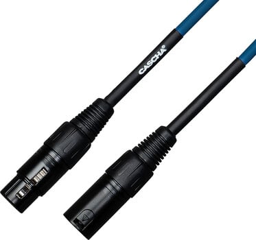 Cable de micrófono Cascha Standard Line Microphone Cable Azul 2 m Cable de micrófono - 2