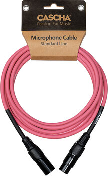 Cable de micrófono Cascha Standard Line Microphone Cable Rosado 6 m Cable de micrófono - 8