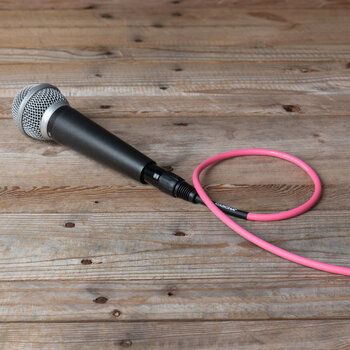 Cable de micrófono Cascha Standard Line Microphone Cable Rosado 6 m Cable de micrófono - 11