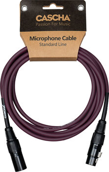 Microphone Cable Cascha Standard Line Microphone Cable Violet 6 m - 8
