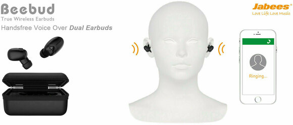 True Wireless In-ear Jabees Beebud Black - 7