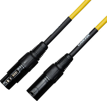 Microphone Cable Cascha Standard Line Microphone Cable Yellow 9 m - 2