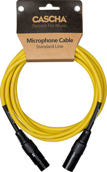 Microphone Cable Cascha Standard Line Microphone Cable Yellow 9 m - 8