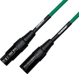 Microfoonkabel Cascha Standard Line Microphone Cable Groen - 1