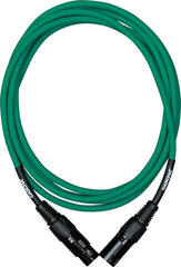 Mikrofonikaapeli Cascha Standard Line Microphone Cable Green 6 m Mikrofonikaapeli - 2