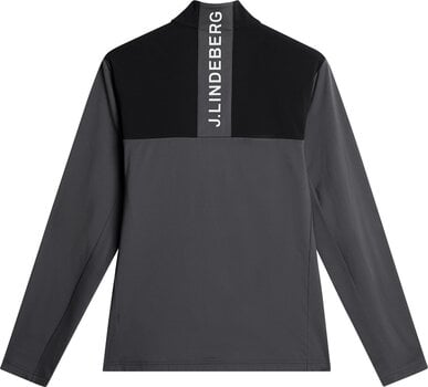 Bluza z kapturem/Sweter J.Lindeberg Banks Mid Layer Asphalt XL Bluza Dresowa - 2