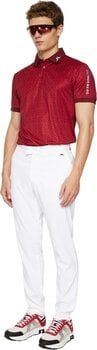 Camiseta polo J.Lindeberg Tour Tech Regular Fit Print House Of JL Red L Camiseta polo - 4