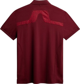 Poloshirt J.Lindeberg KV Regular Fit Print House Of JL Red M Poloshirt - 2