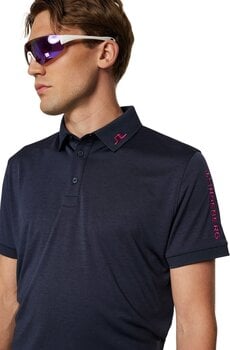 Polo majica J.Lindeberg Tour Tech Regular Fit Navy Melange 2XL Polo majica - 5