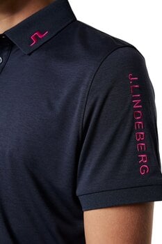 Pikétröja J.Lindeberg Tour Tech Regular Fit Navy Melange 2XL Pikétröja - 6