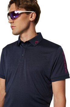 Camiseta polo J.Lindeberg Tour Tech Regular Fit Navy Melange XL Camiseta polo - 5