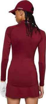 Thermounterwäsche J.Lindeberg Asa Soft Compression Top Cabernet L - 3